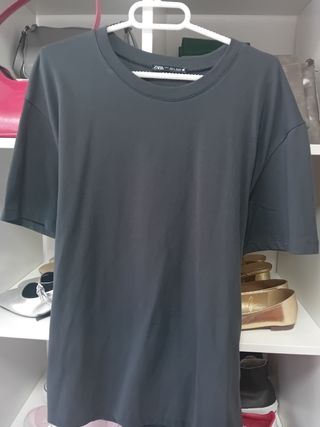 Camiseta Zara lazo y sorpresa