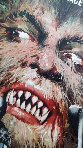 Cartel original La maldición de la bestia (1975)