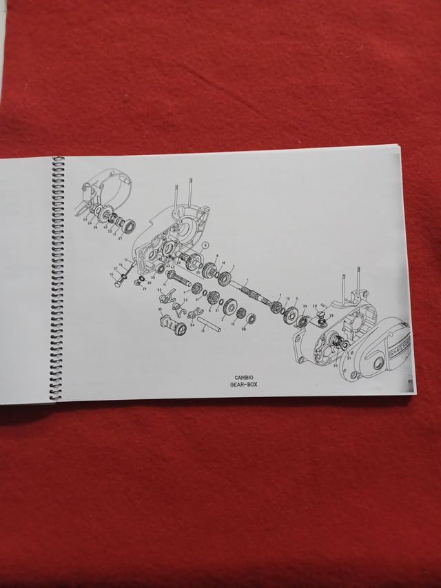 Catalogo de piezas BULTACO Ref. 22045