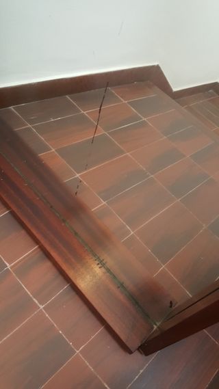 Espejo retro antiguo castellano.