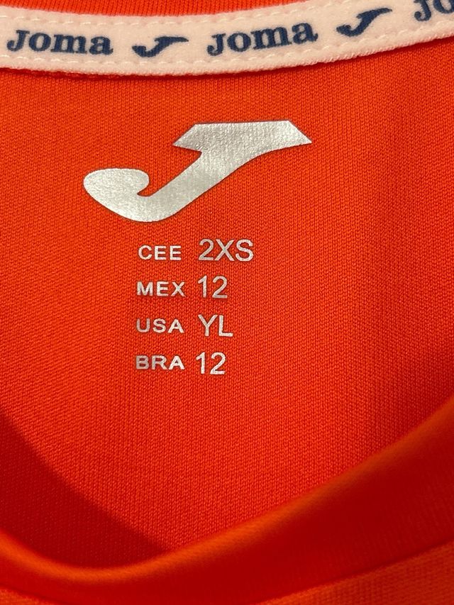 Camiseta niño Joma talla 2XS