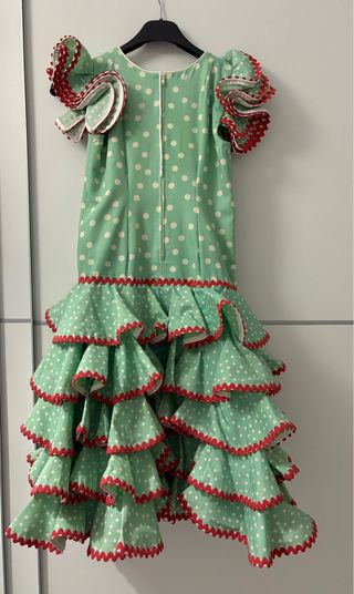 Traje flamenca niña