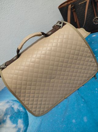 Transportín beige para perro o gato