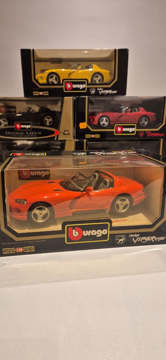 Dodge Viper RT10 Naranja 1:18