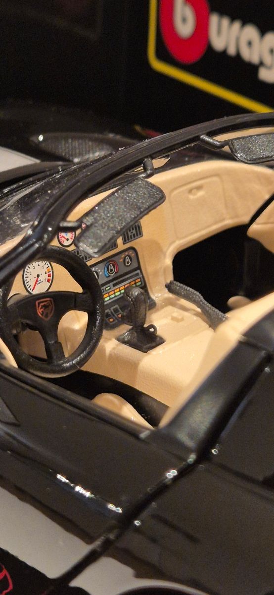 Dodge Viper rt10 1:18 Negro rayas