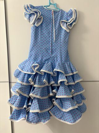 Traje flamenca niña