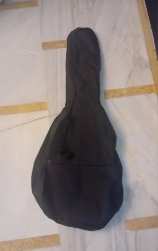 Guitarra amplificada flamenca Azul