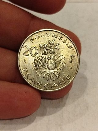Monedas de la Polinesia Francesa 