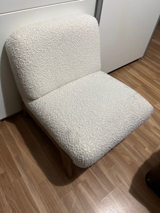 Butaca borrego blanco zara home