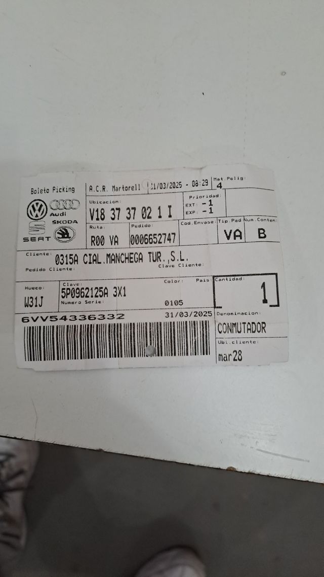 BOTON CIERRE SEAT LEON 2