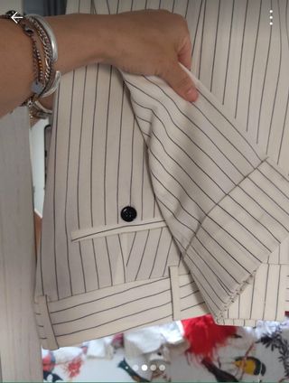 Traje chaqueta raya diplomática azul
