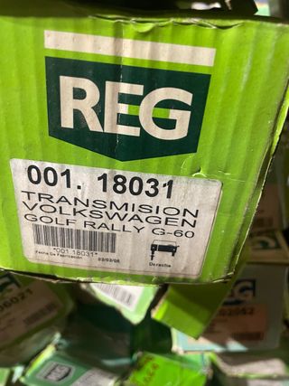 Palier transmisión Vw golf rally g60 dcha