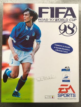 Fifa 98 - Cofanetto CD e manuale in italiano 