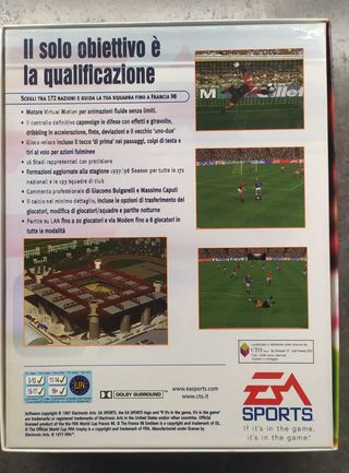 Fifa 98 - Cofanetto CD e manuale in italiano 