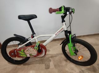 Bicicleta btwin 16 pulgadas dino
