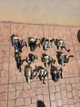 Cambio lote de Carretes de pesca