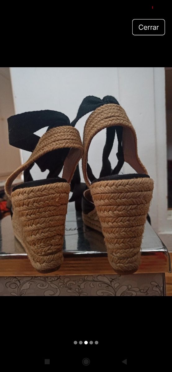 Cuñas esparto Uterqüe