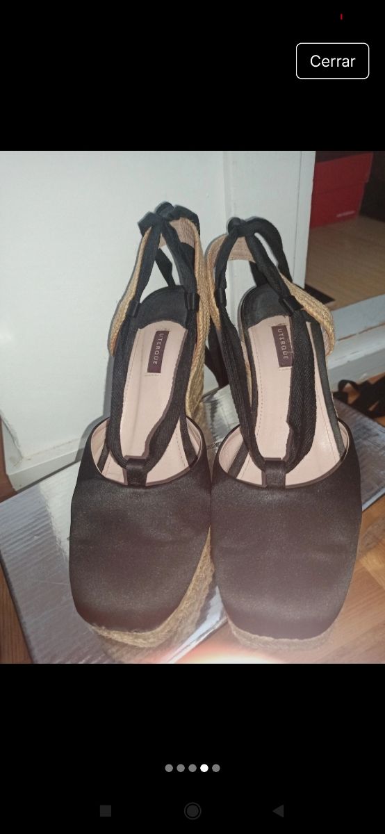 Cuñas esparto Uterqüe