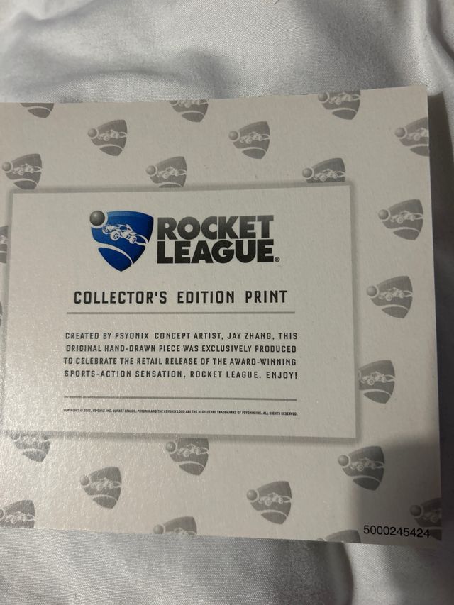 Rocket league edicion coleccionista