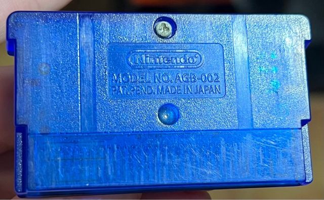 Pokémon Sapphire originale.