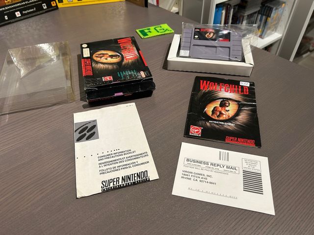 Wolfchild Ntsc Super Nintendo snes