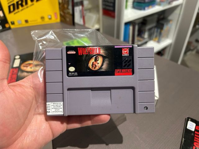 Wolfchild Ntsc Super Nintendo snes