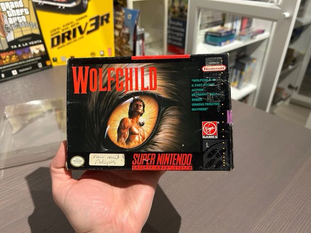 Wolfchild Ntsc Super Nintendo snes