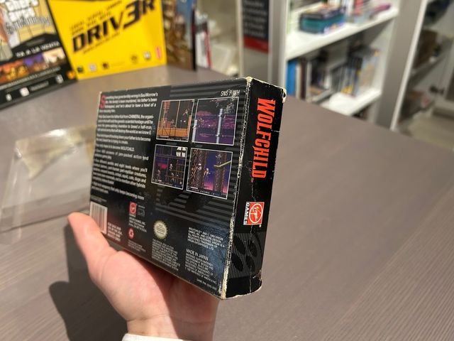 Wolfchild Ntsc Super Nintendo snes