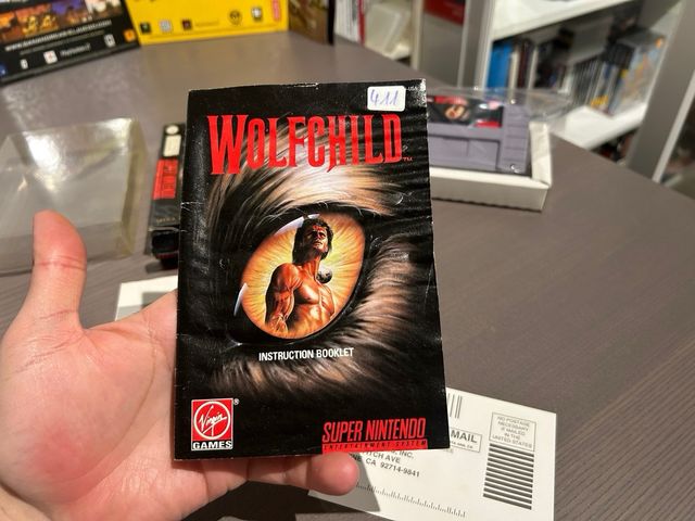 Wolfchild Ntsc Super Nintendo snes
