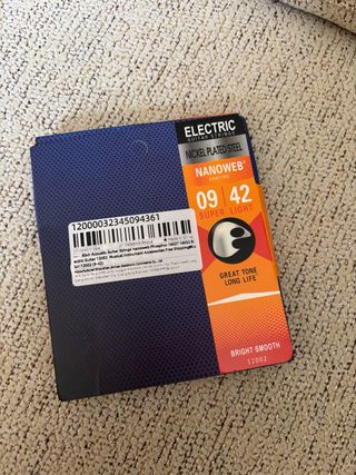 Set di corde elettriche Elixir Nanoweb