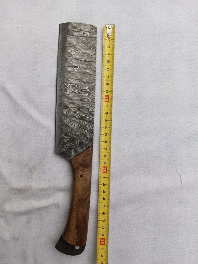 Set coltelli cucina in acciaio damasco