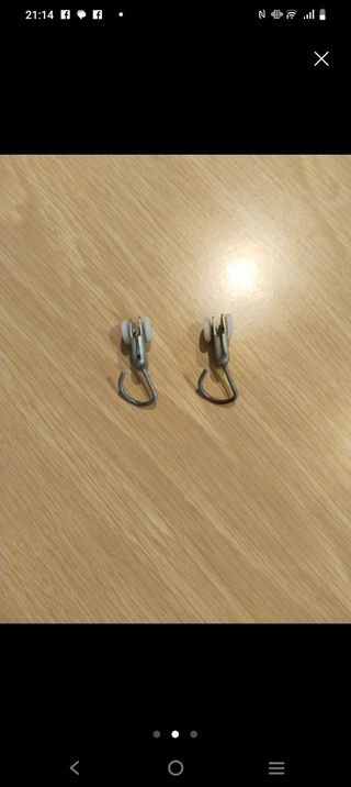 Parti per tende scorrevoli in metallo