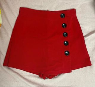 Falda pantalón rojo