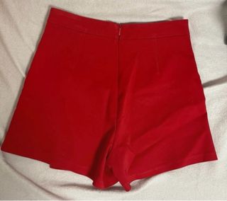 Falda pantalón rojo