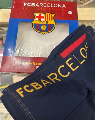 Pijama Oficial FC Barcelona Talla S Hombre