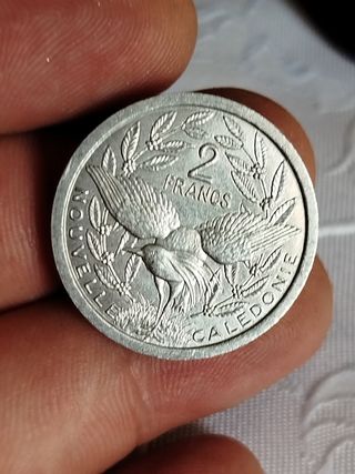 Nueva Caledonia 2 francos 1996  moneda