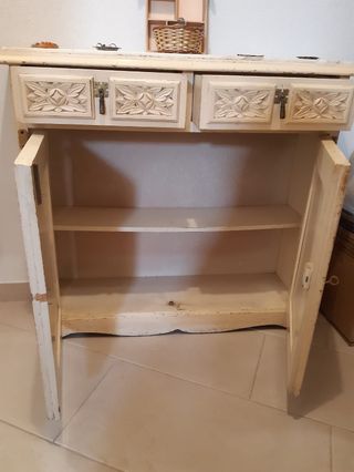 Mueble de entrada antiguo