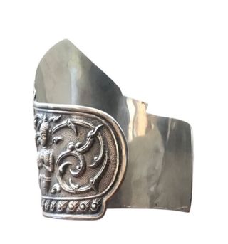 Brazalete birmano Myanmar plata 925 antiguo