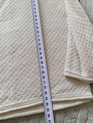 Jersey fino mujer escote pico, brillante