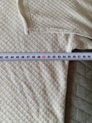 Jersey fino mujer escote pico, brillante