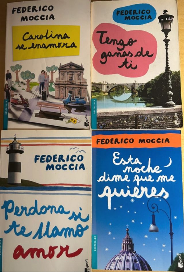 Pack de libros Federico Moccia