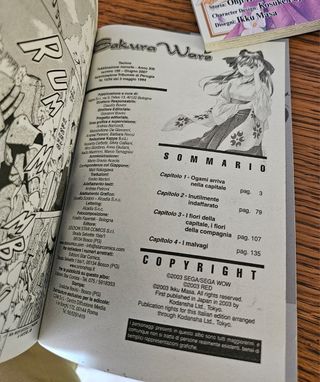 Manga Sakura Wars vol. 1-7