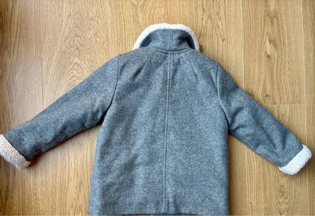 Abrigo lana y borreguito Pili Carrera 4 años