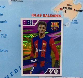 Balde baby boom 1 cromo liga este 24 25