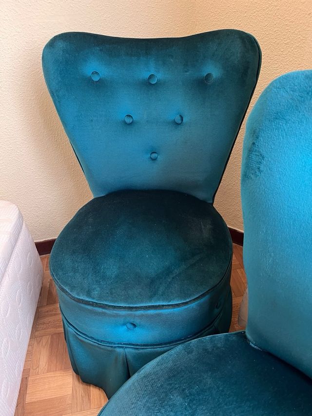 Lote 2 butacones/descalzadoras antiguos