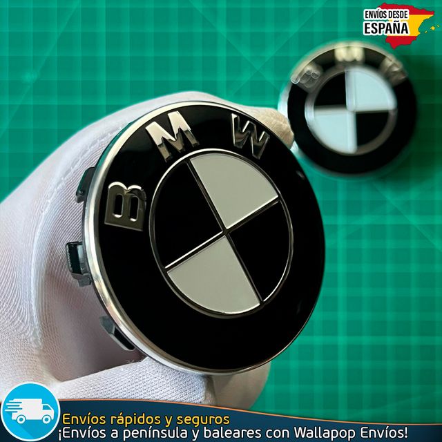 X2 Tapas Cubiertas Centrales llantas Moto BMW 56mm