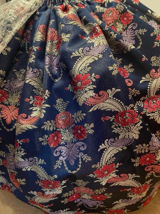 Traje fallera niña S.XVIII+ Cancán