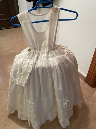 Traje fallera niña S.XVIII+ Cancán