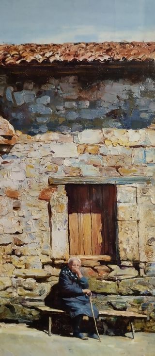 Óleo cuadro realismo