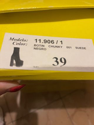Botines Yellowshop de ante